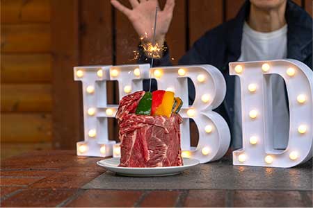 肉ケーキ
