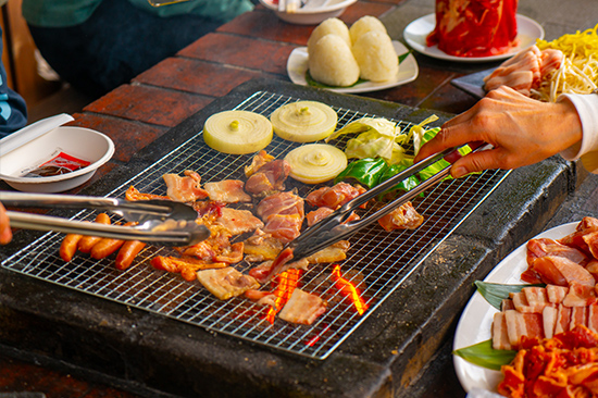 BBQ風景