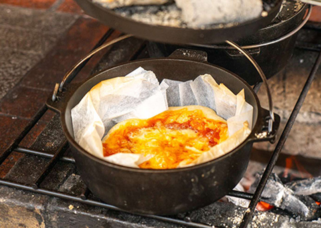 ピザ作り体験登場